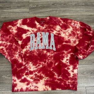 BAMA tye-dye sweatshirt custom made